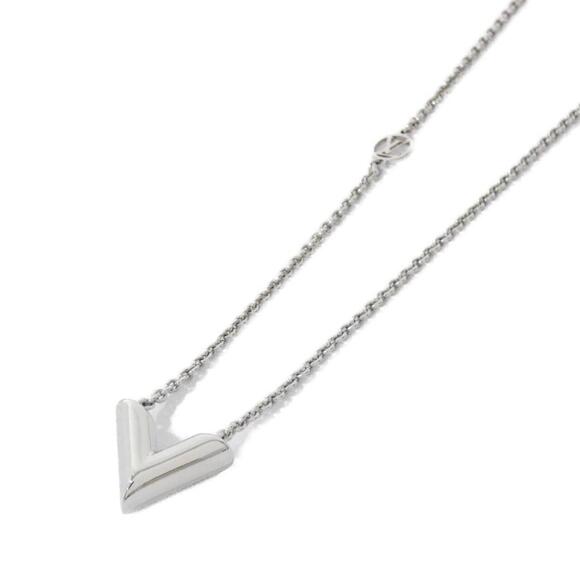 LOUIS VUITTON Silver Necklace - Picture 3 of 5